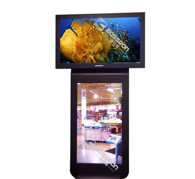 55寸T字型广告机 政府与高尔夫场景的智慧显示方案